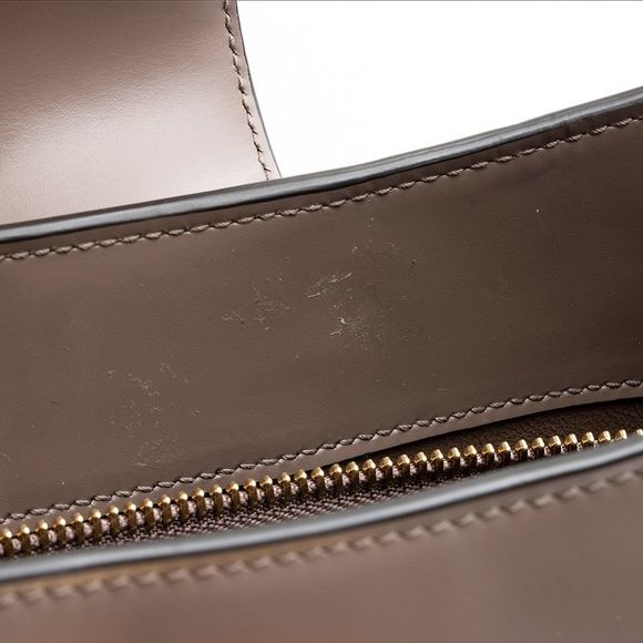 Salvatore Ferragamo Leather Gancio Trifolio Large Shoulder Bag - Picture 10 of 15